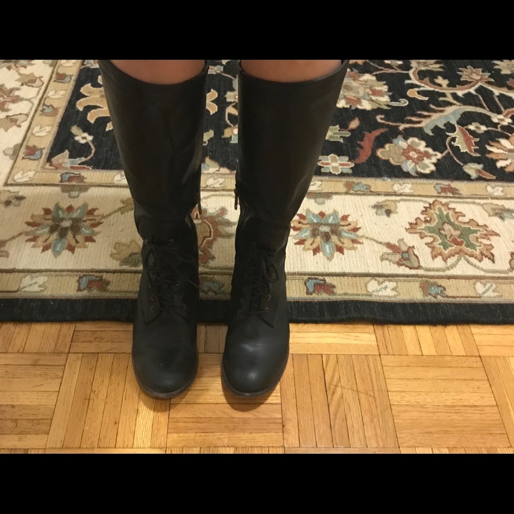 Frye black boots